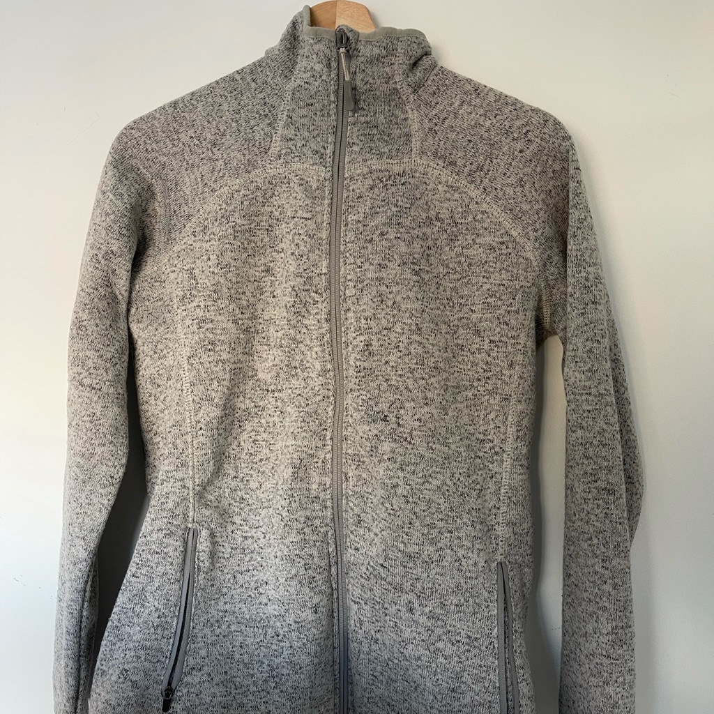 Grey Eddie Bauer Fleece Jacket